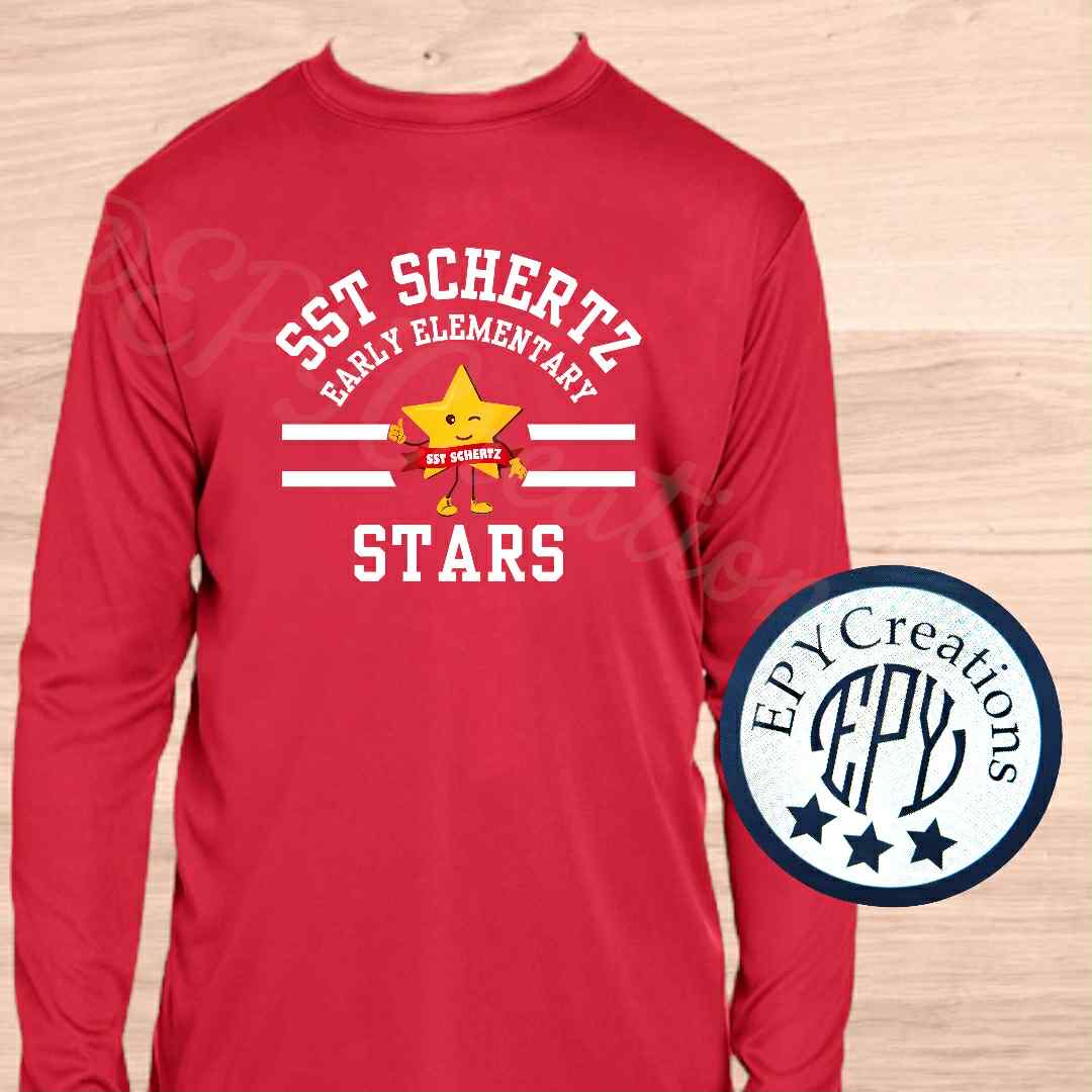 SST Early Elementary- Spirit Wear- Regular LONG SLEEVE Tees
