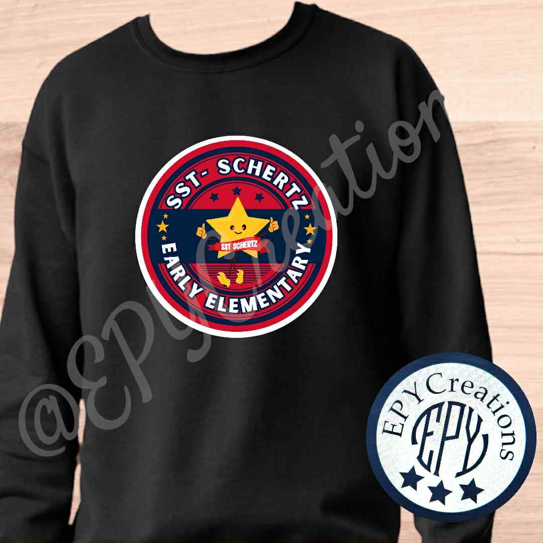 SST Early Elementary- Spirit Wear- Crew Neck Sweaters