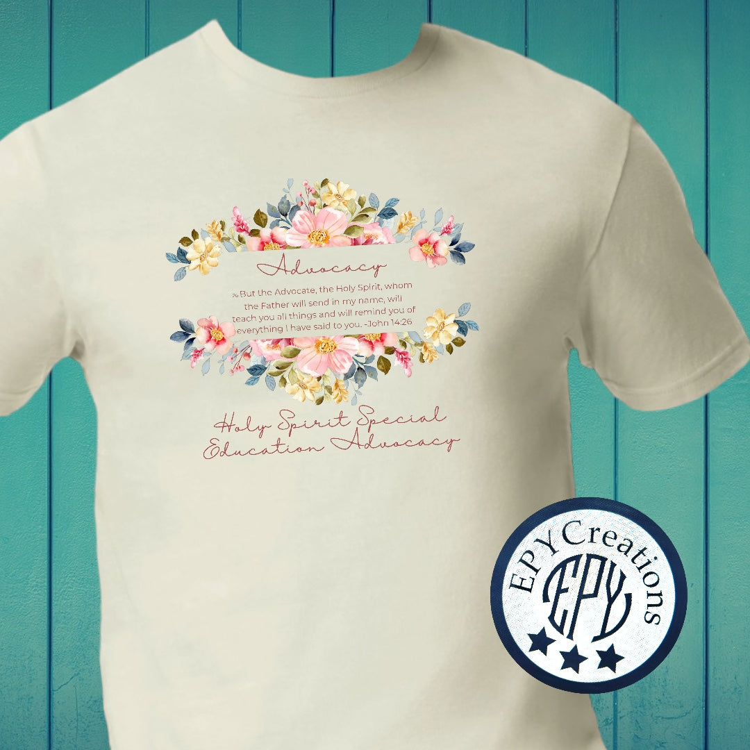 Holy Spirit Special Education Advocacy Tees