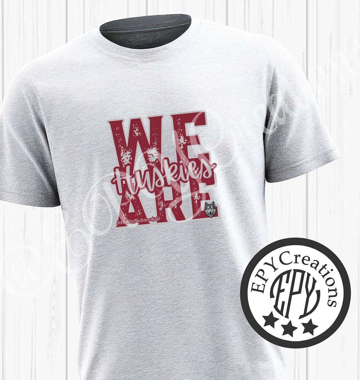WE ARE Huskies Design Tees- Schlather
