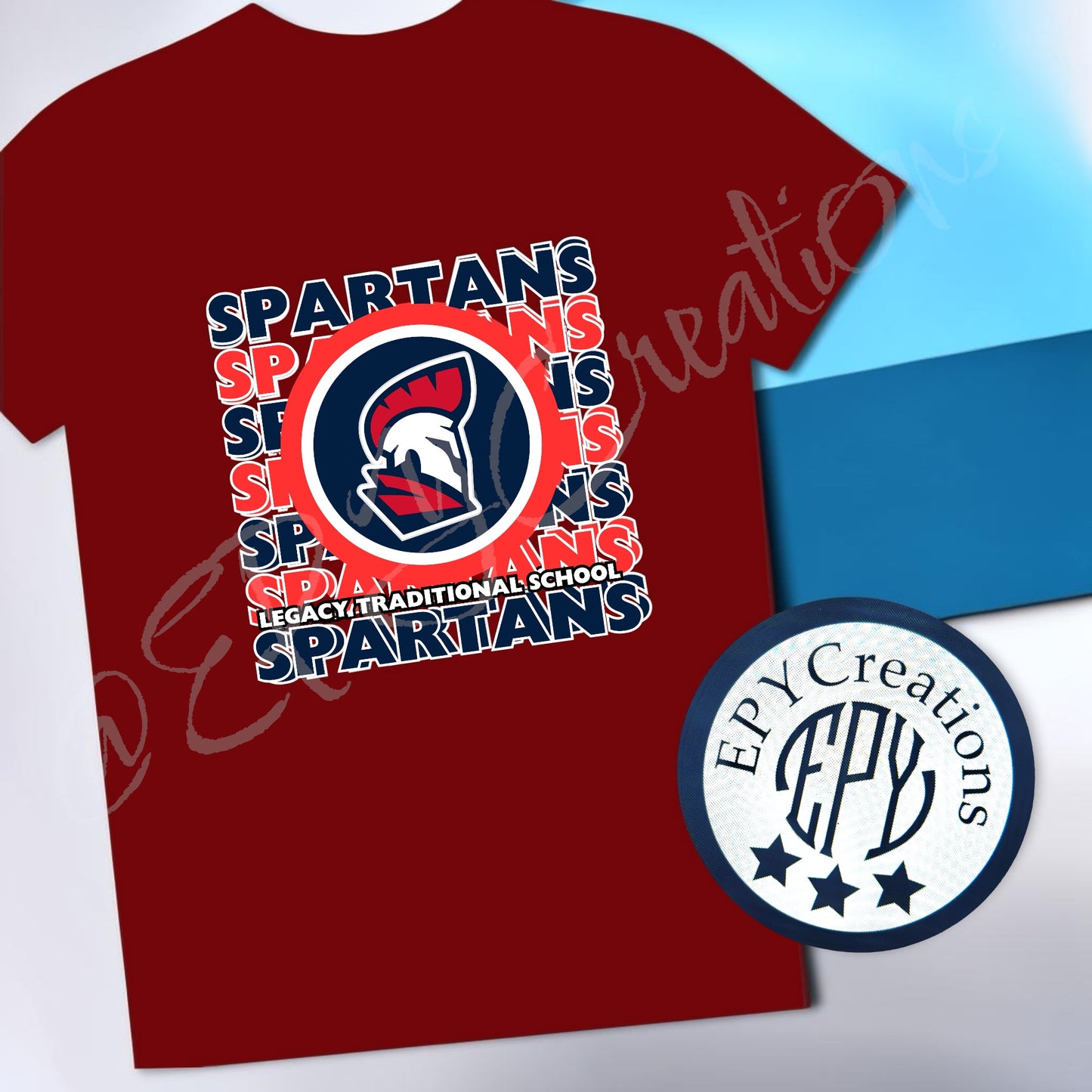 Spartan Repeat Design *NEW*- Cibolo