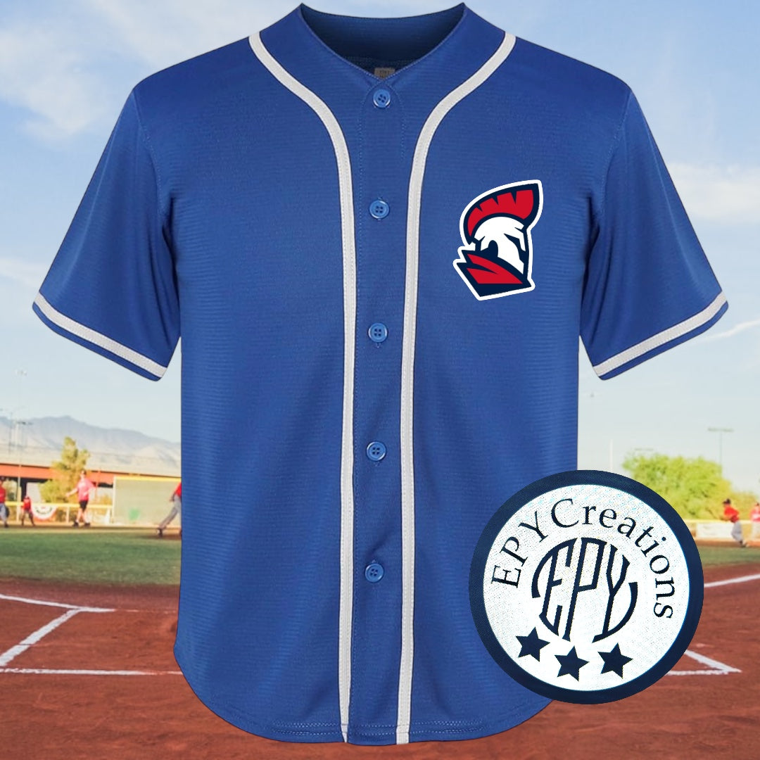LTS YOUTH Spartan Baseball Jersey- Personalized