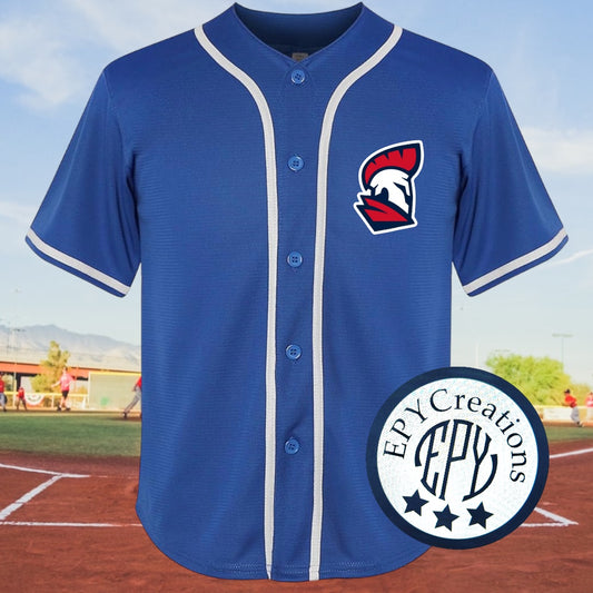 LTS YOUTH Spartan Baseball Jersey- Personalized