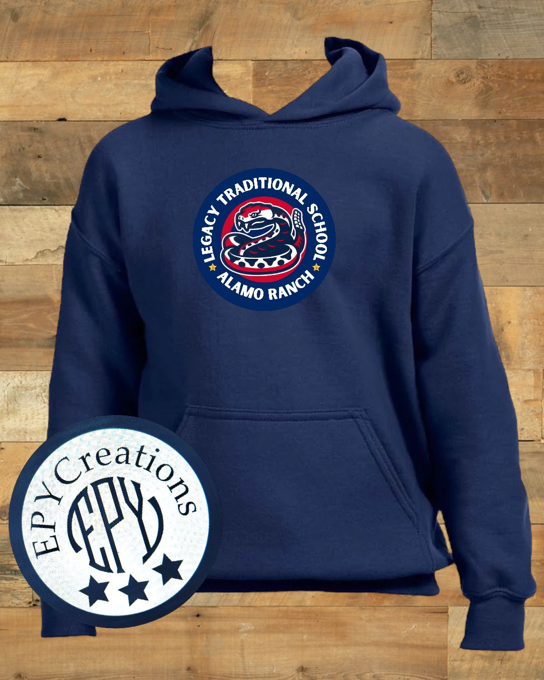 ALL AMERICAN RATTLER HOODIE- ALAMO RANCH