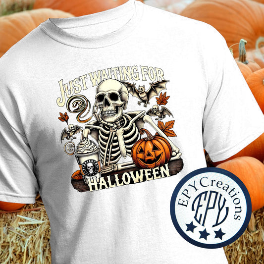 Just Waiting for Halloween Tee