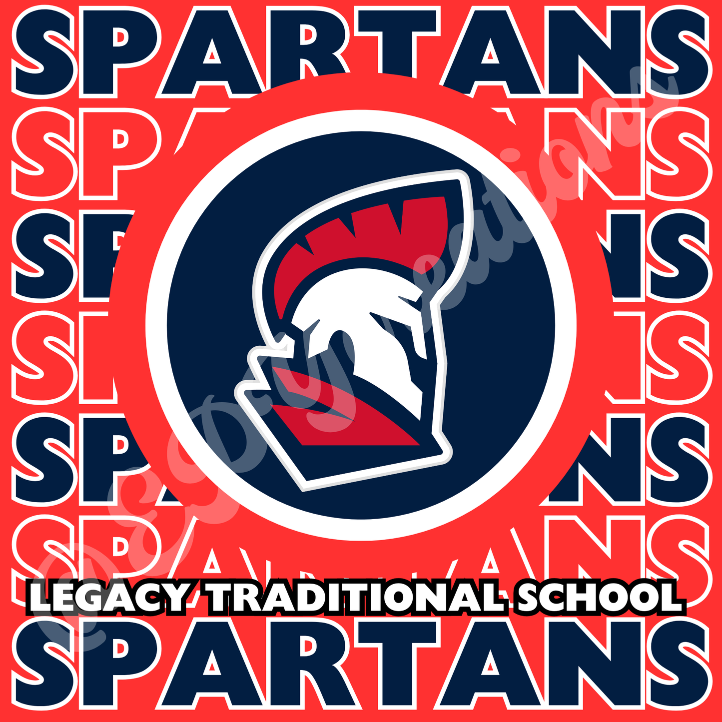 Spartan Repeat Design *NEW*- Cibolo