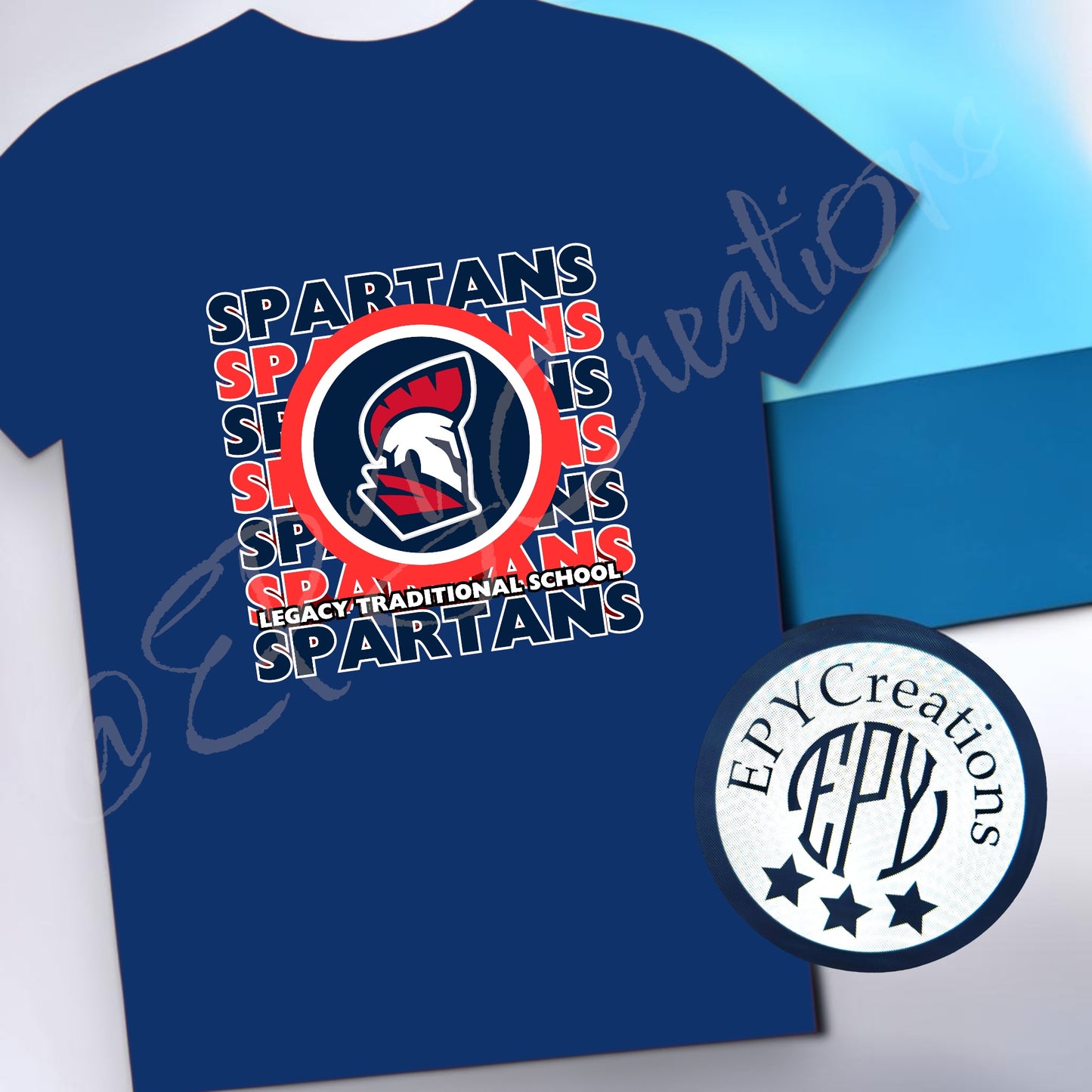 Spartan Repeat Design *NEW*- Cibolo