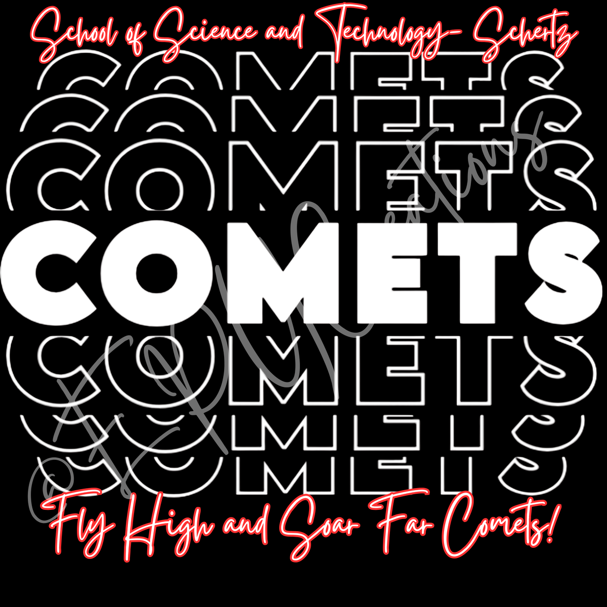 SST COMETS- *LONG SLEEVE* Spirit TEES