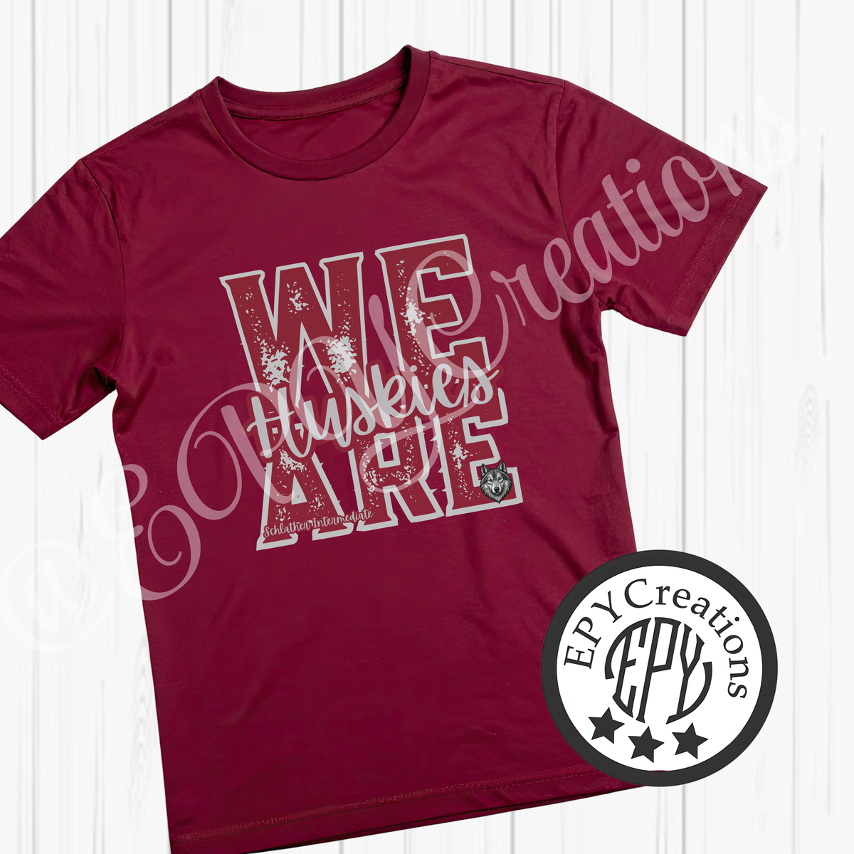 WE ARE Huskies Design Tees- Schlather