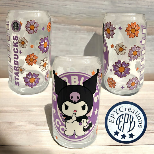 Kuro-mi Glass Cup with Glass straw