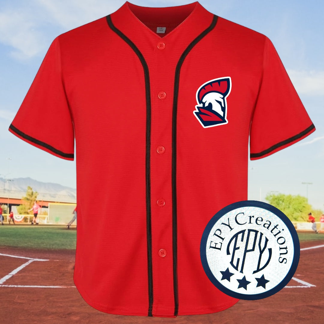 LTS YOUTH Spartan Baseball Jersey- Personalized
