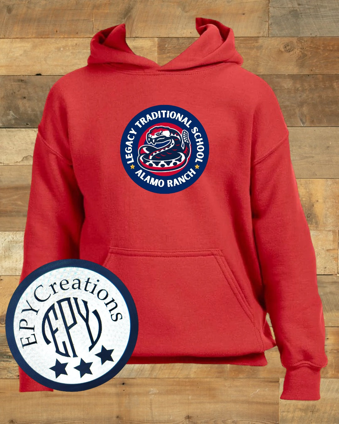 ALL AMERICAN RATTLER HOODIE- ALAMO RANCH