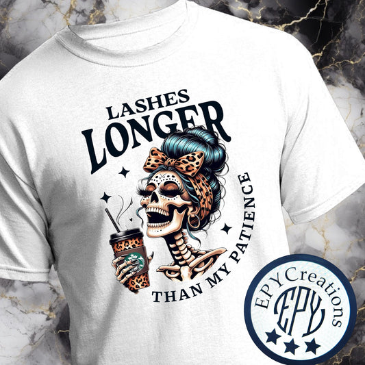 Lashes Longer Halloween Tee