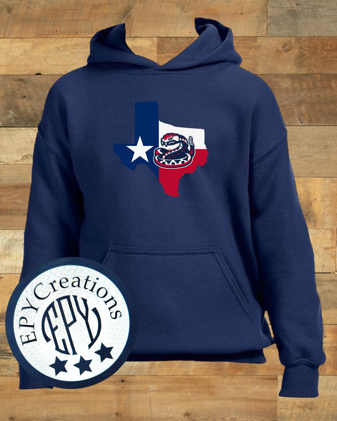 RATTLER TEXAS HOODIE- ALAMO RANCH
