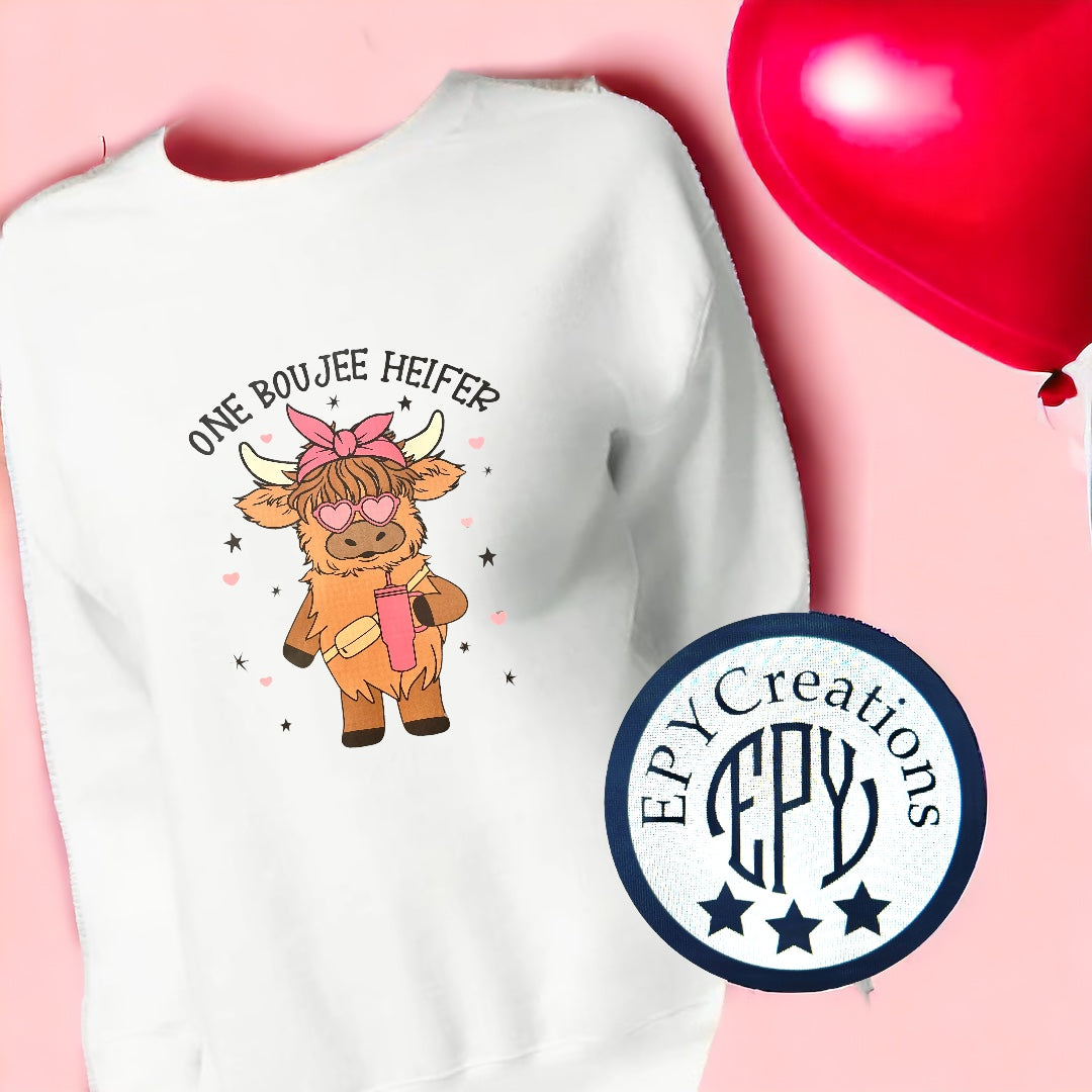 One Boujee Heifer Valentine (4 available)