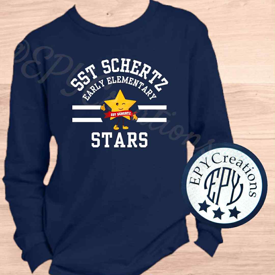 SST Early Elementary- Spirit Wear- **Dri Fit**  LONG SLEEVE Tees