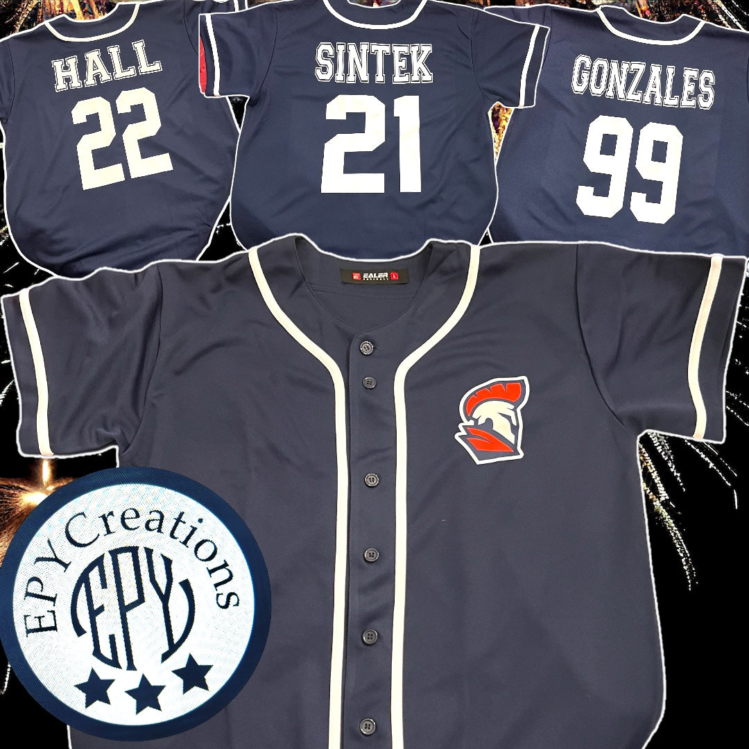 LTS ADULT Spartans Baseball Tee- Personalized