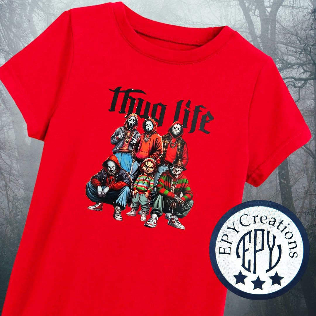Halloween Thug Life Tee