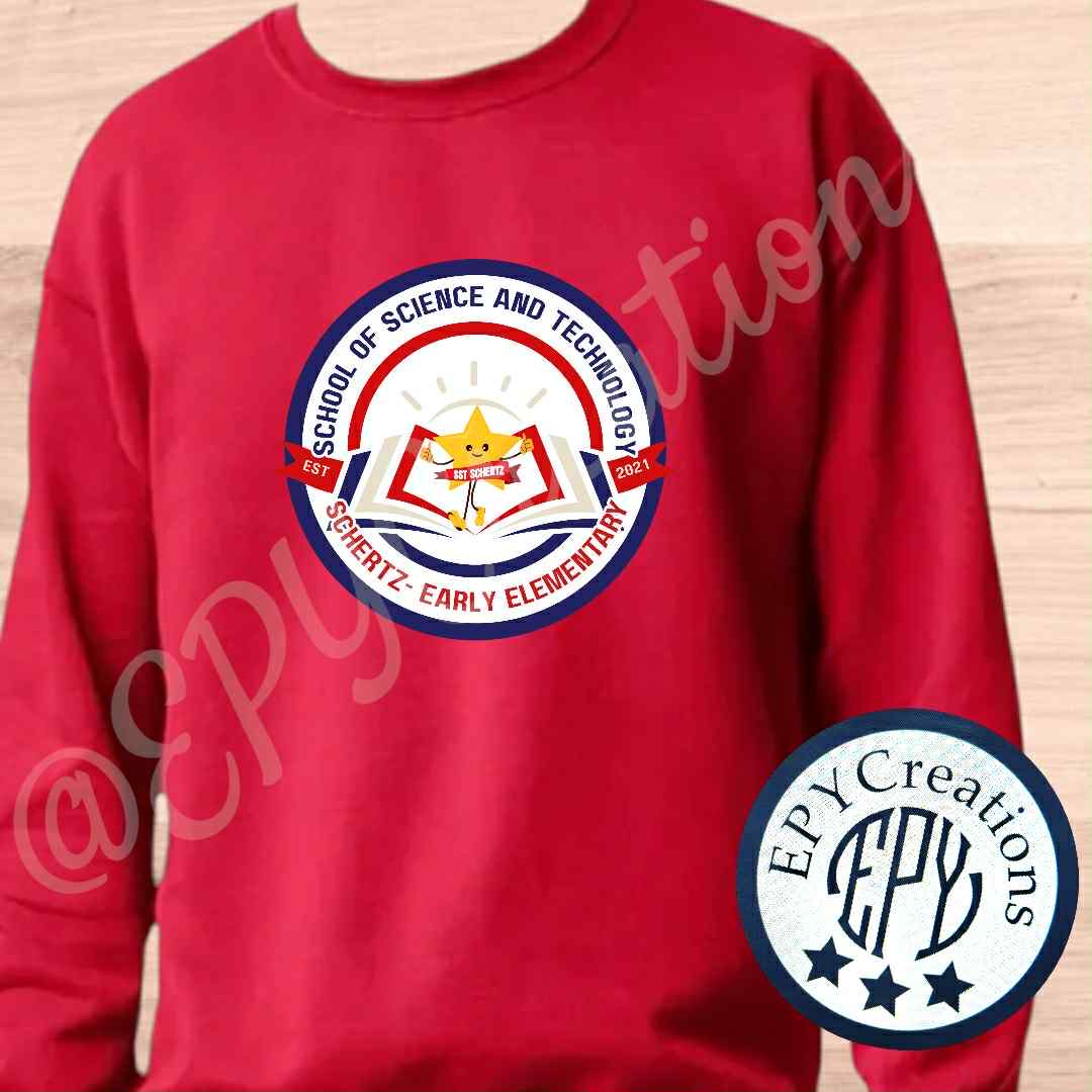 SST Early Elementary- Spirit Wear- Crew Neck Sweaters