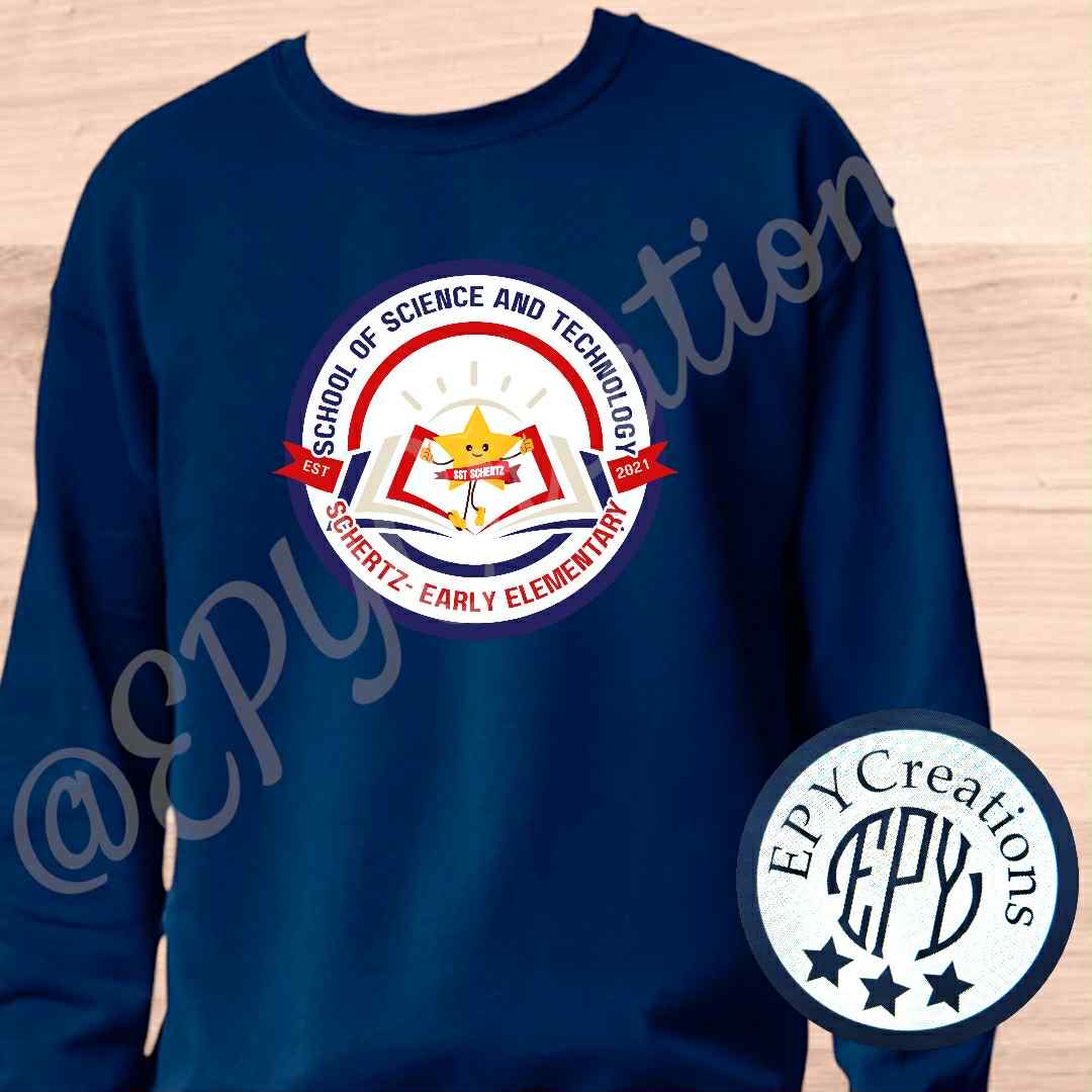 SST Early Elementary- Spirit Wear- Crew Neck Sweaters
