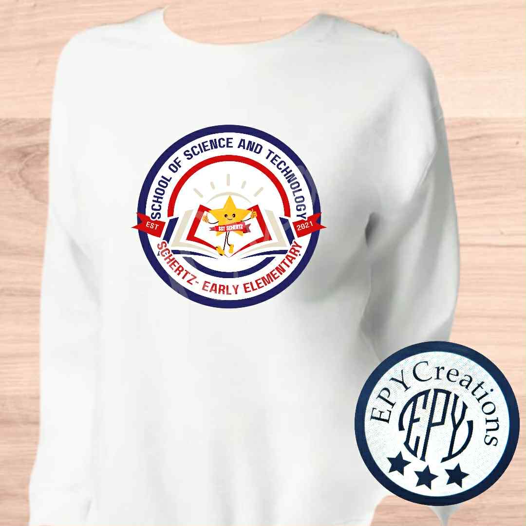 SST Early Elementary- Spirit Wear- Crew Neck Sweaters