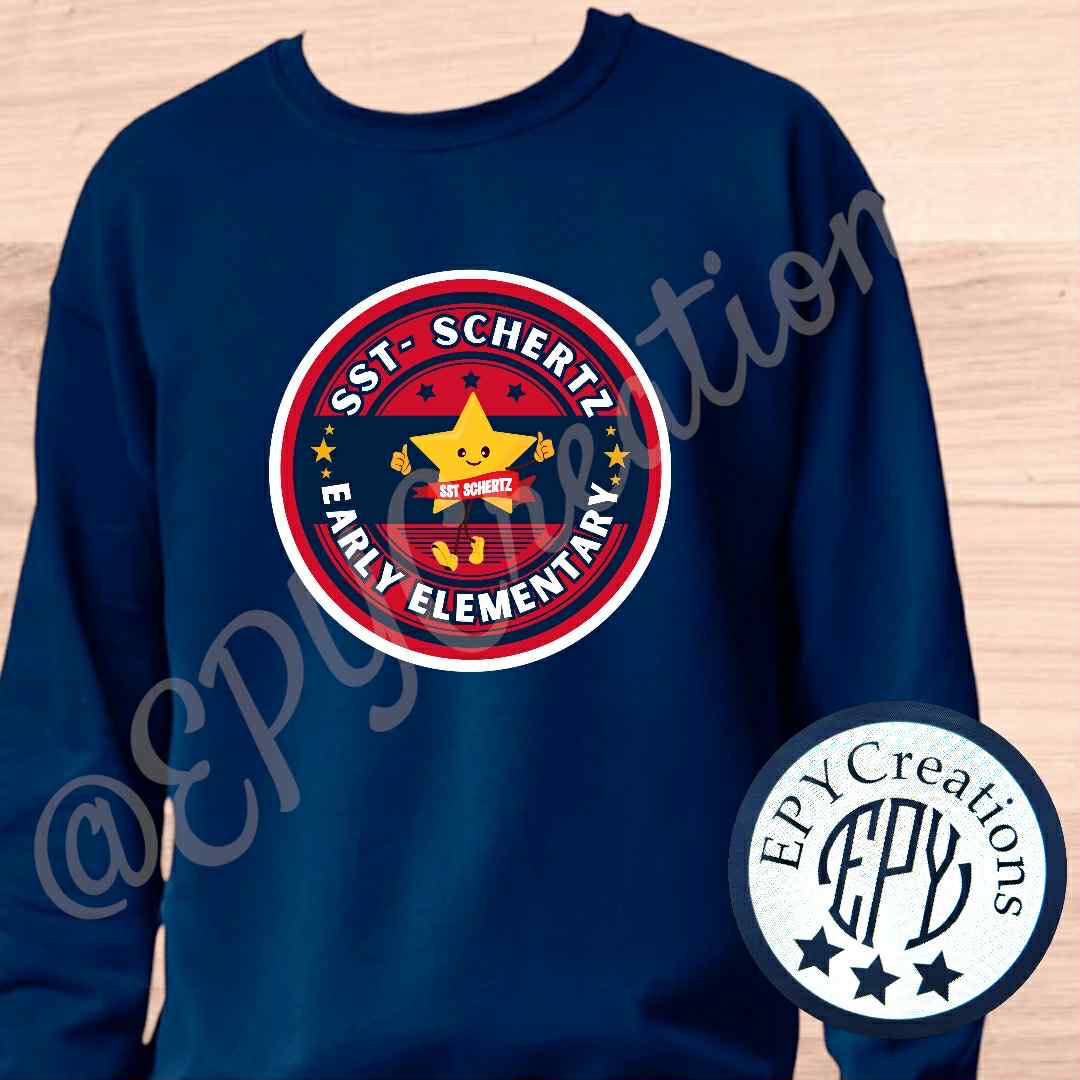 SST Early Elementary- Spirit Wear- Crew Neck Sweaters
