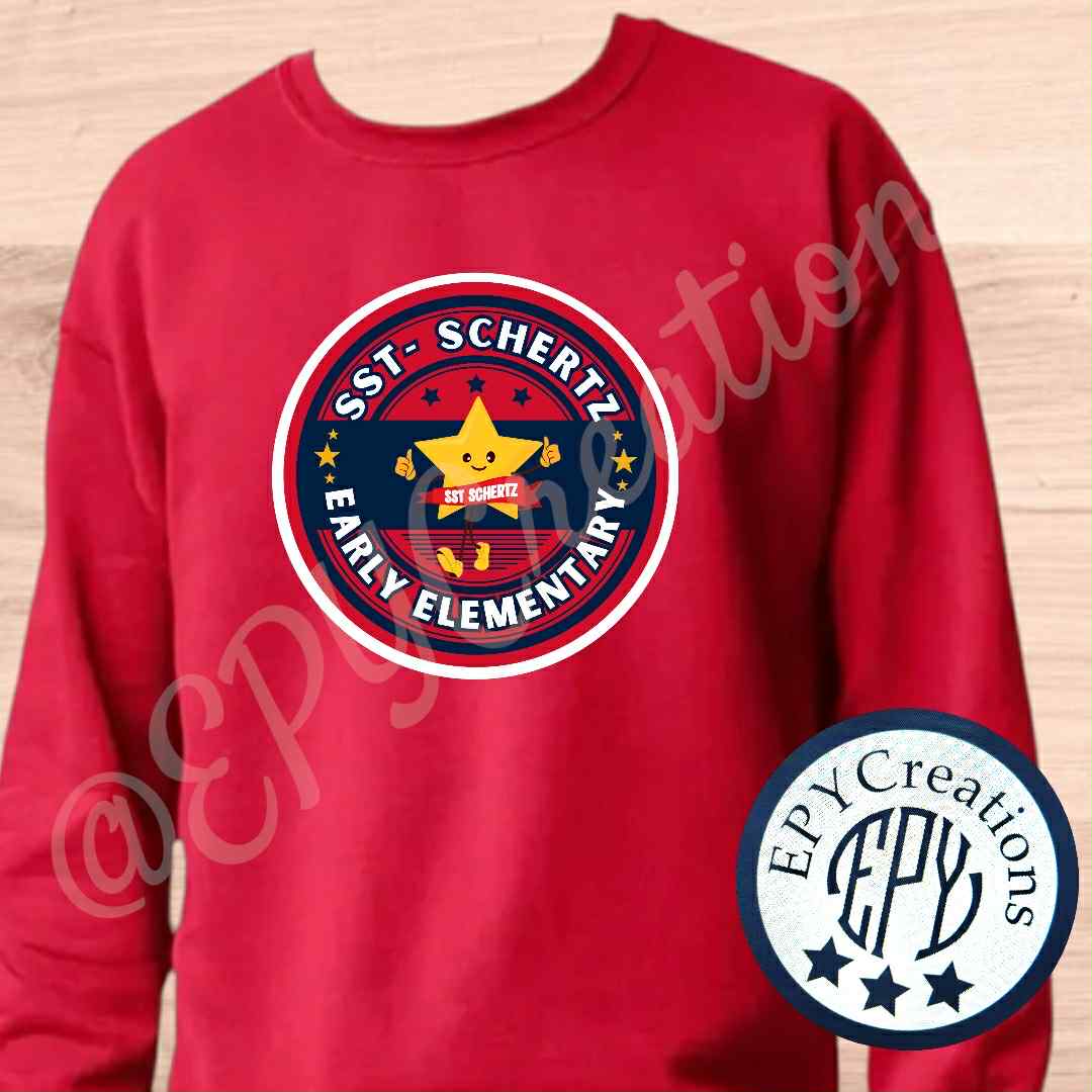 SST Early Elementary- Spirit Wear- Crew Neck Sweaters