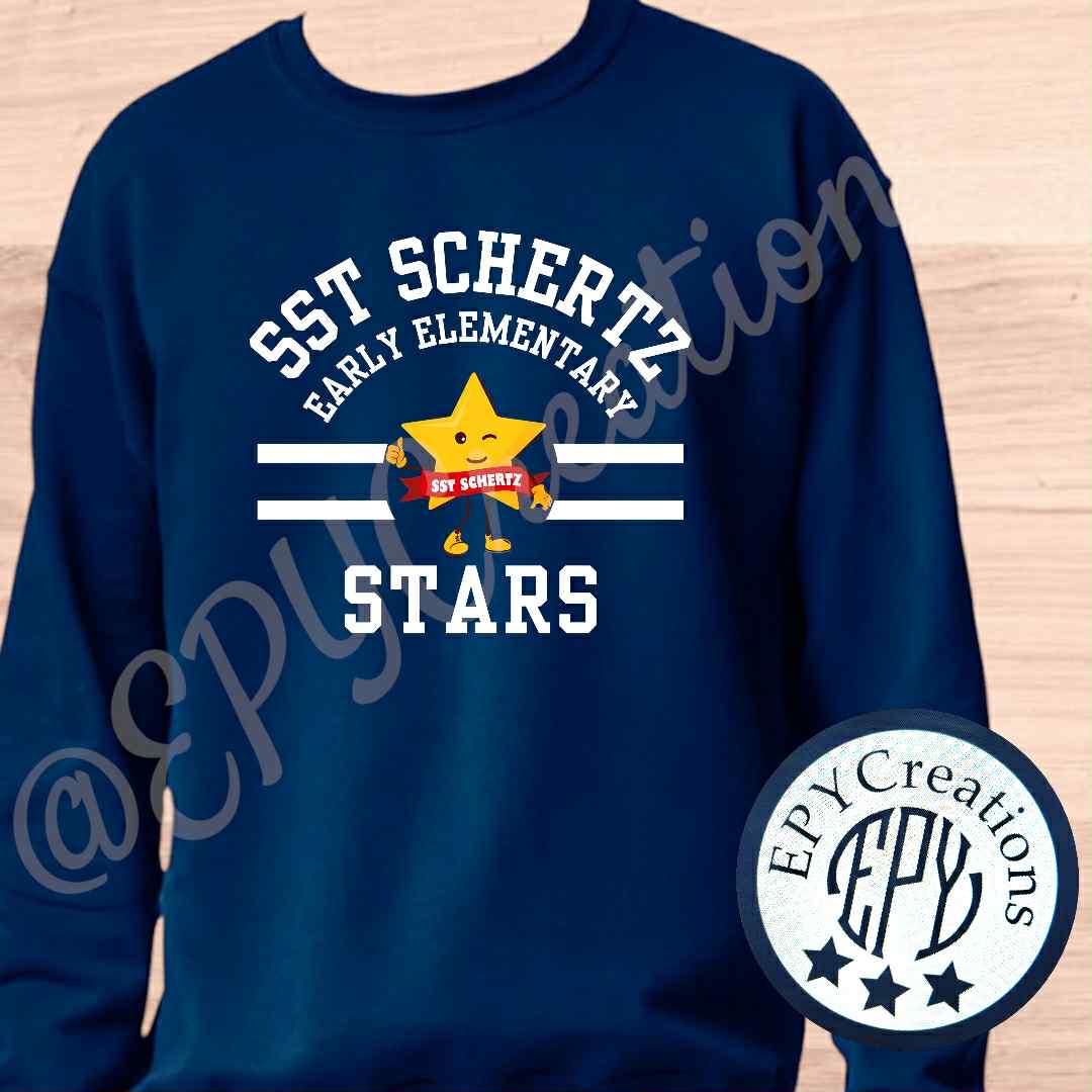 SST Early Elementary- Spirit Wear- Crew Neck Sweaters
