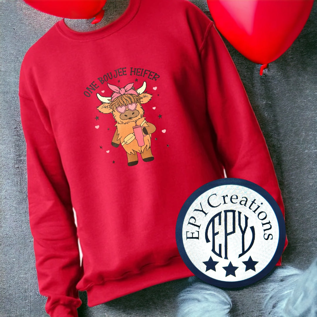 One Boujee Heifer Valentine (4 available)