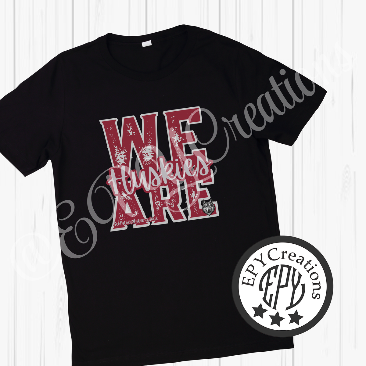 WE ARE Huskies Design Tees- Schlather