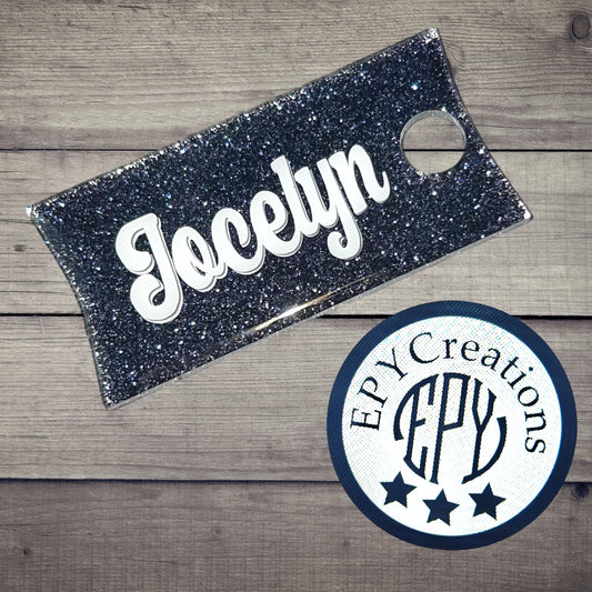 Tumbler Tags- (fit Stanley 20/30/40 oz) "L" Font