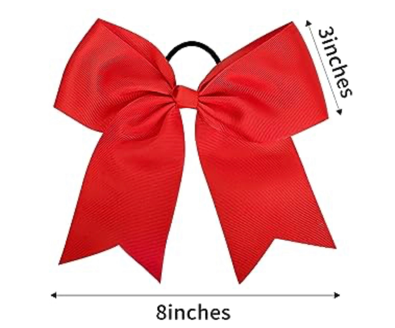 LTS SPARTAN CHEER SIZE BOWS