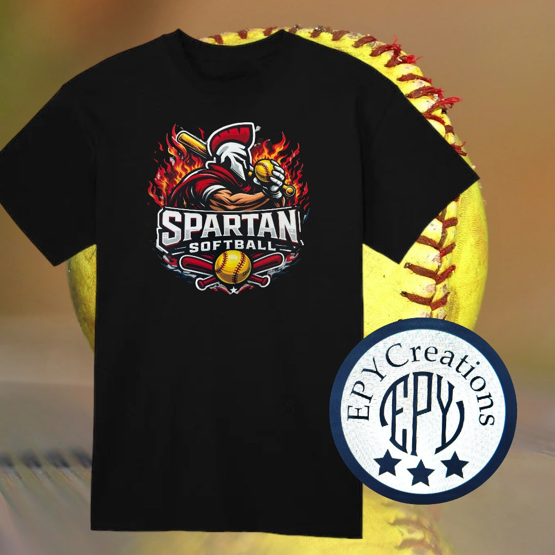 LTS Spartan Softball Tees