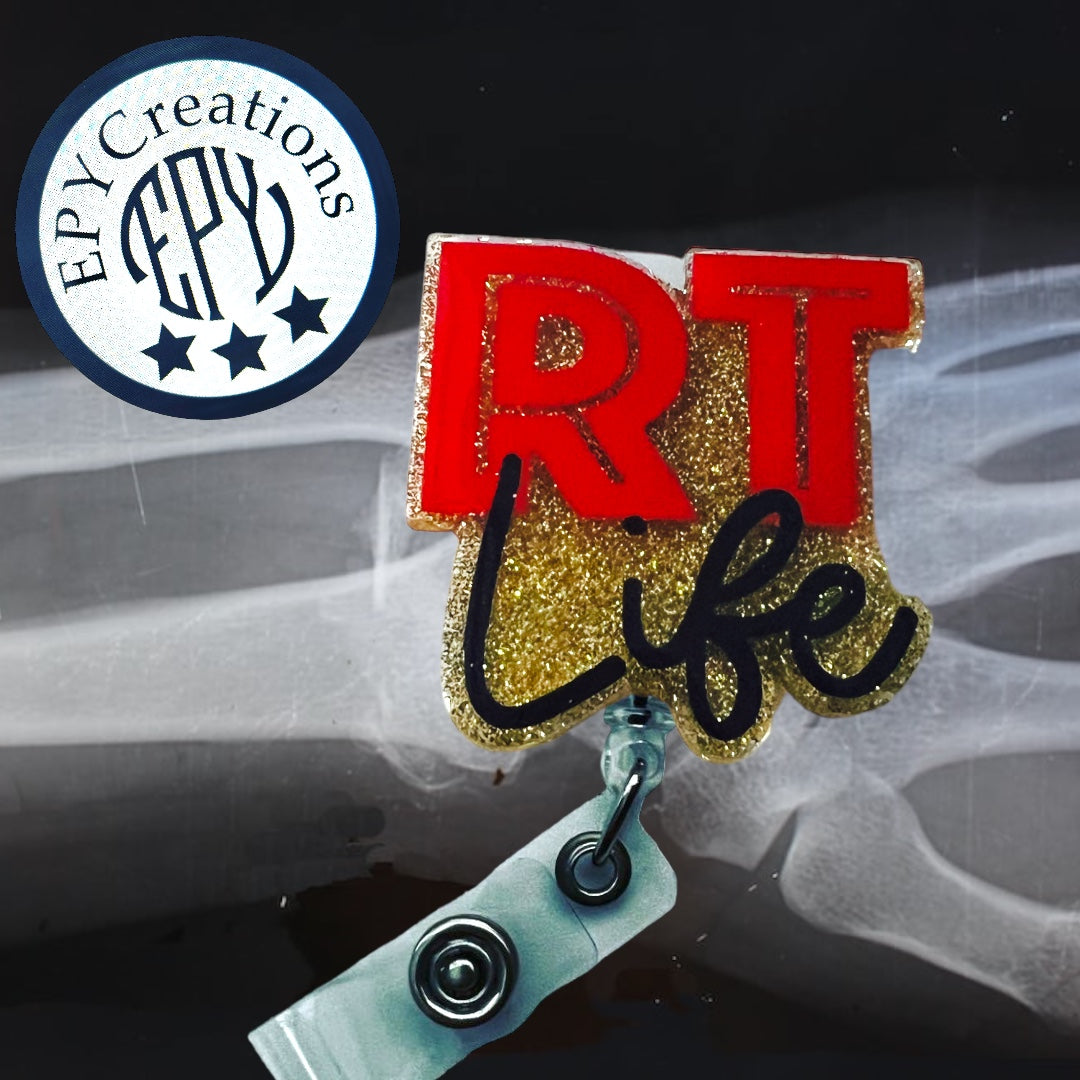 RT Life Acrylic Badge Reel