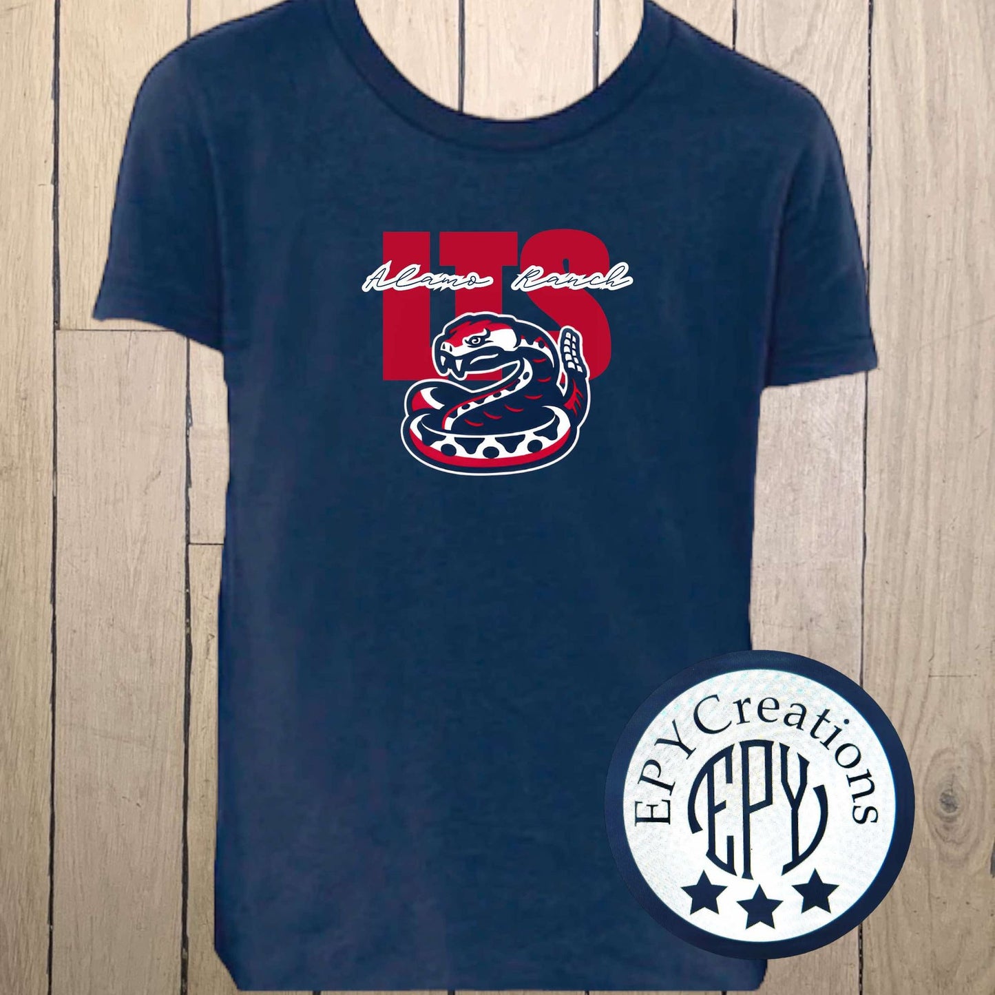 L T S RATTLER SPIRIT WEAR TEE- ALAMO RANCH