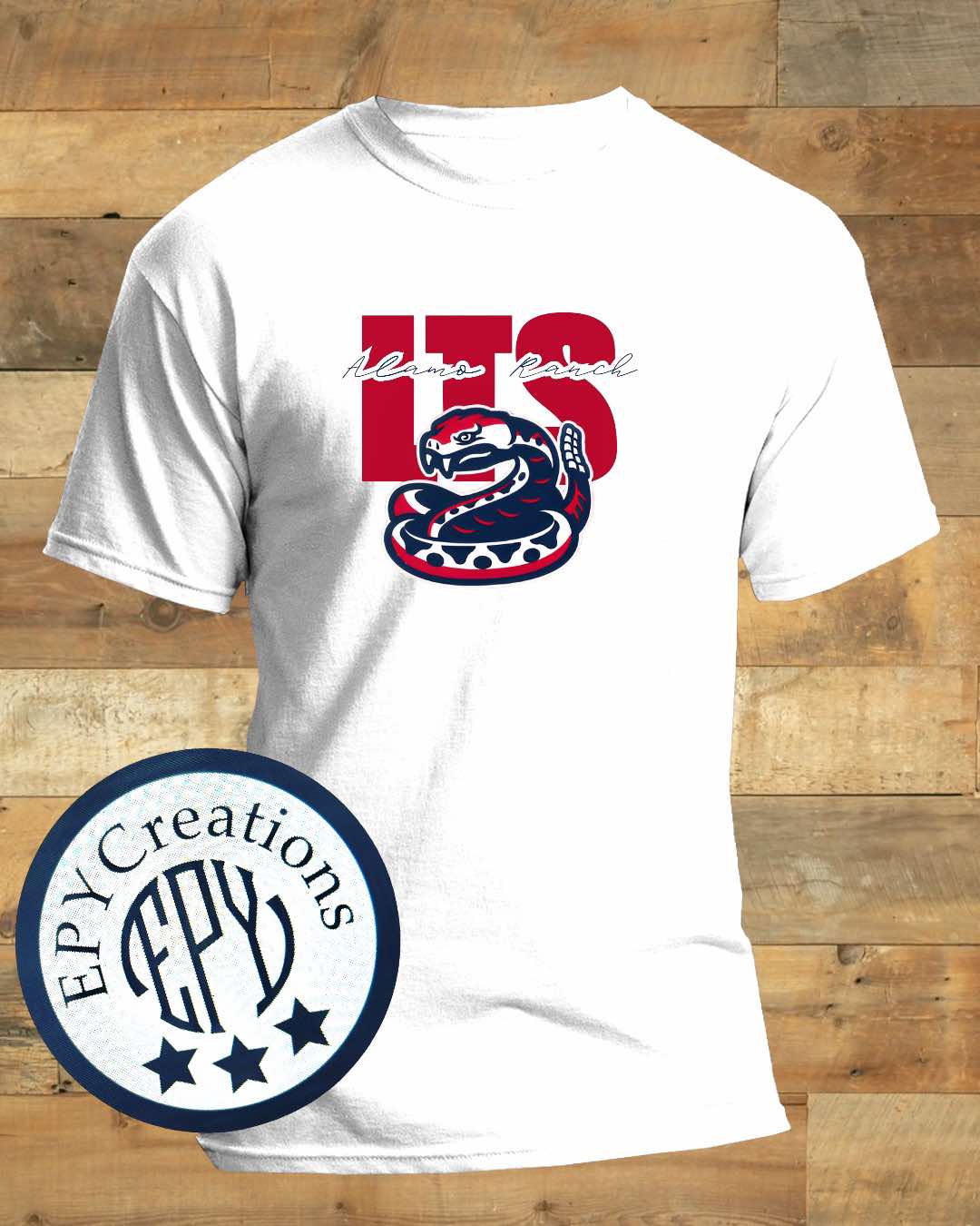 L T S RATTLER SPIRIT WEAR TEE- ALAMO RANCH