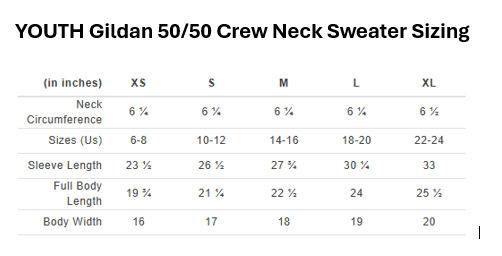 SST Early Elementary- Spirit Wear- Crew Neck Sweaters