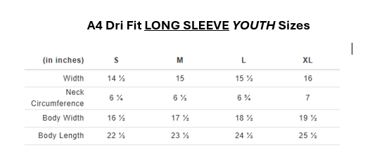 SST Early Elementary- Spirit Wear- **Dri Fit**  LONG SLEEVE Tees