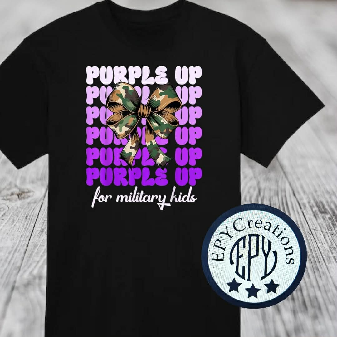 Month of the Military Child Tees (4 Designs)- APRIL
