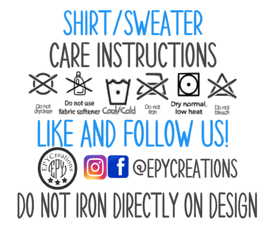 Custom Order Tee- FRONT side only