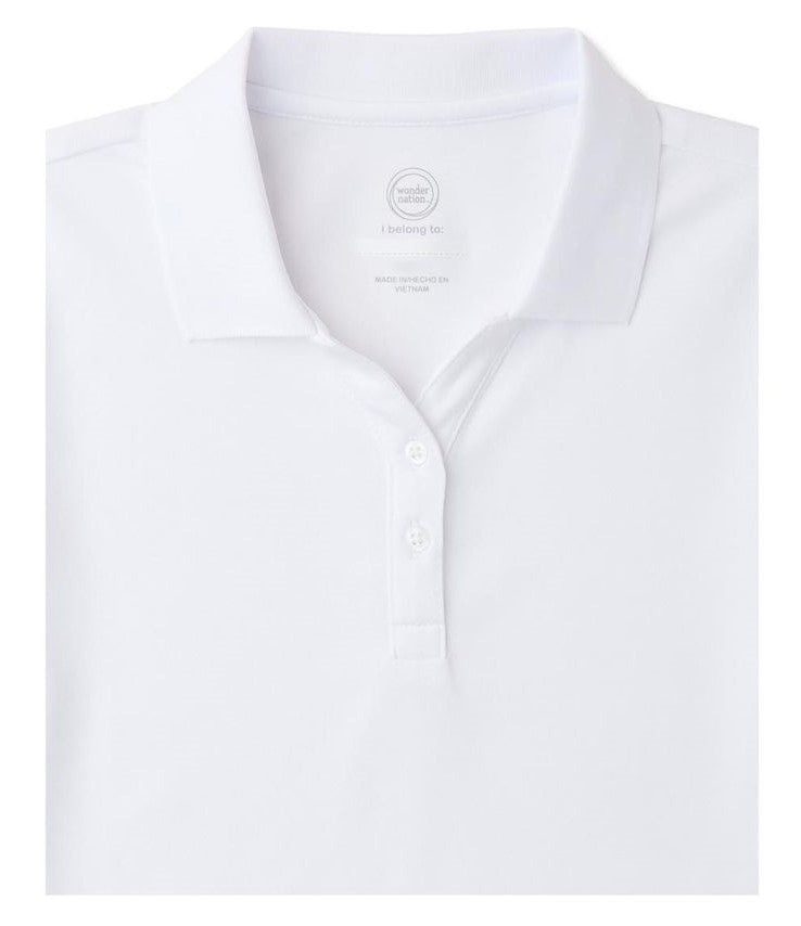 LTS Legacy Logo Polo *GIRLS*- Blue & Red Print