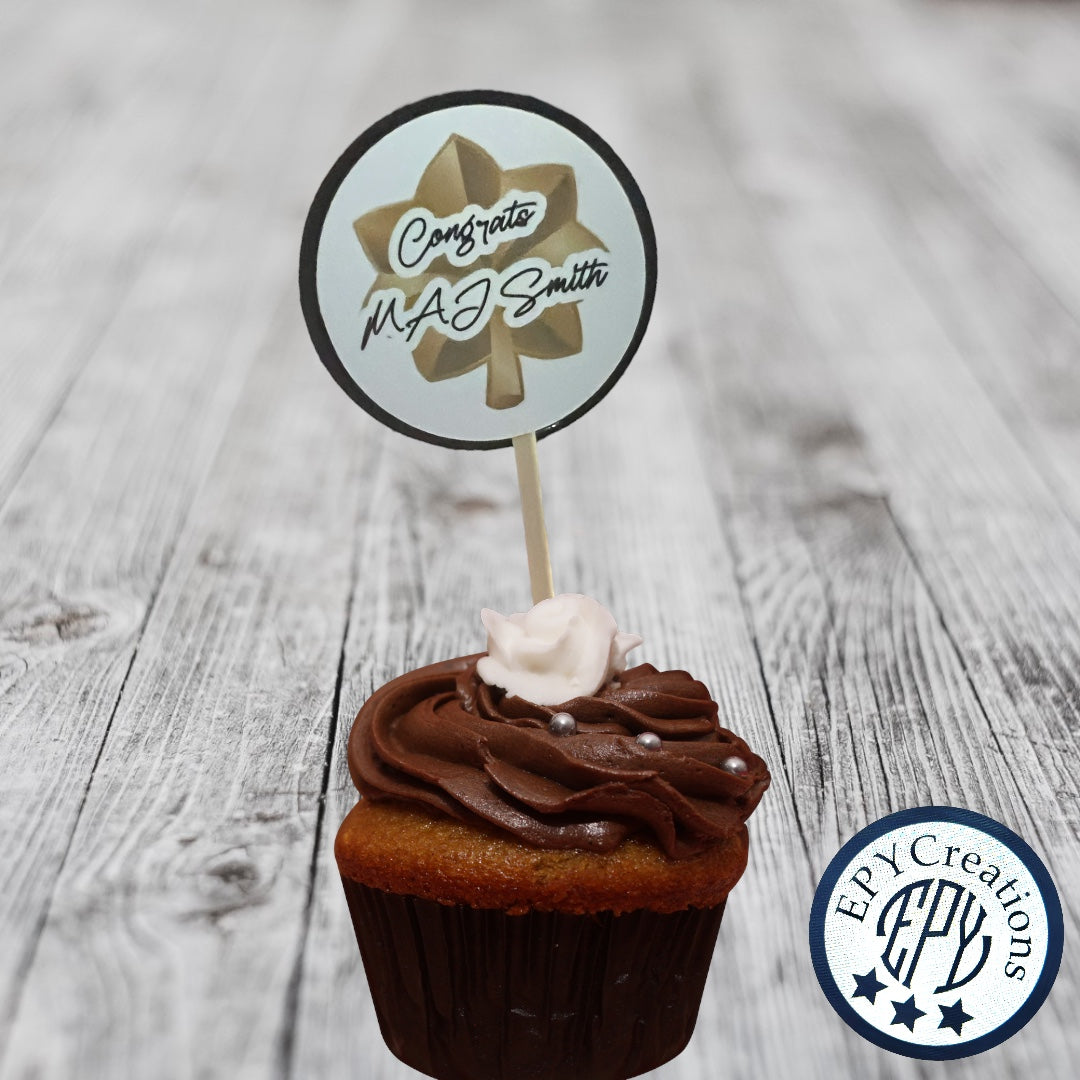 Custom Cupcake Toppers