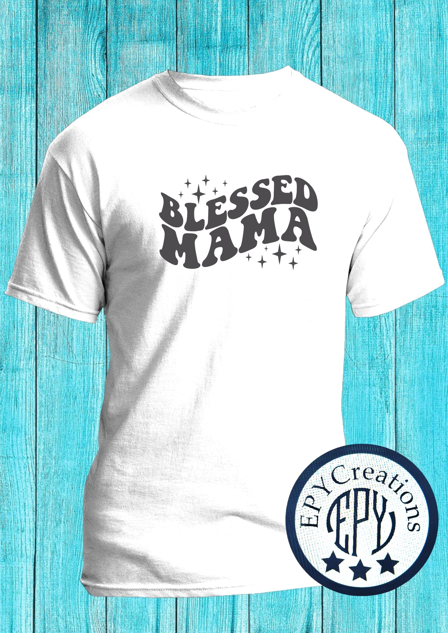 Mom Tee- Blessed Mama Tee