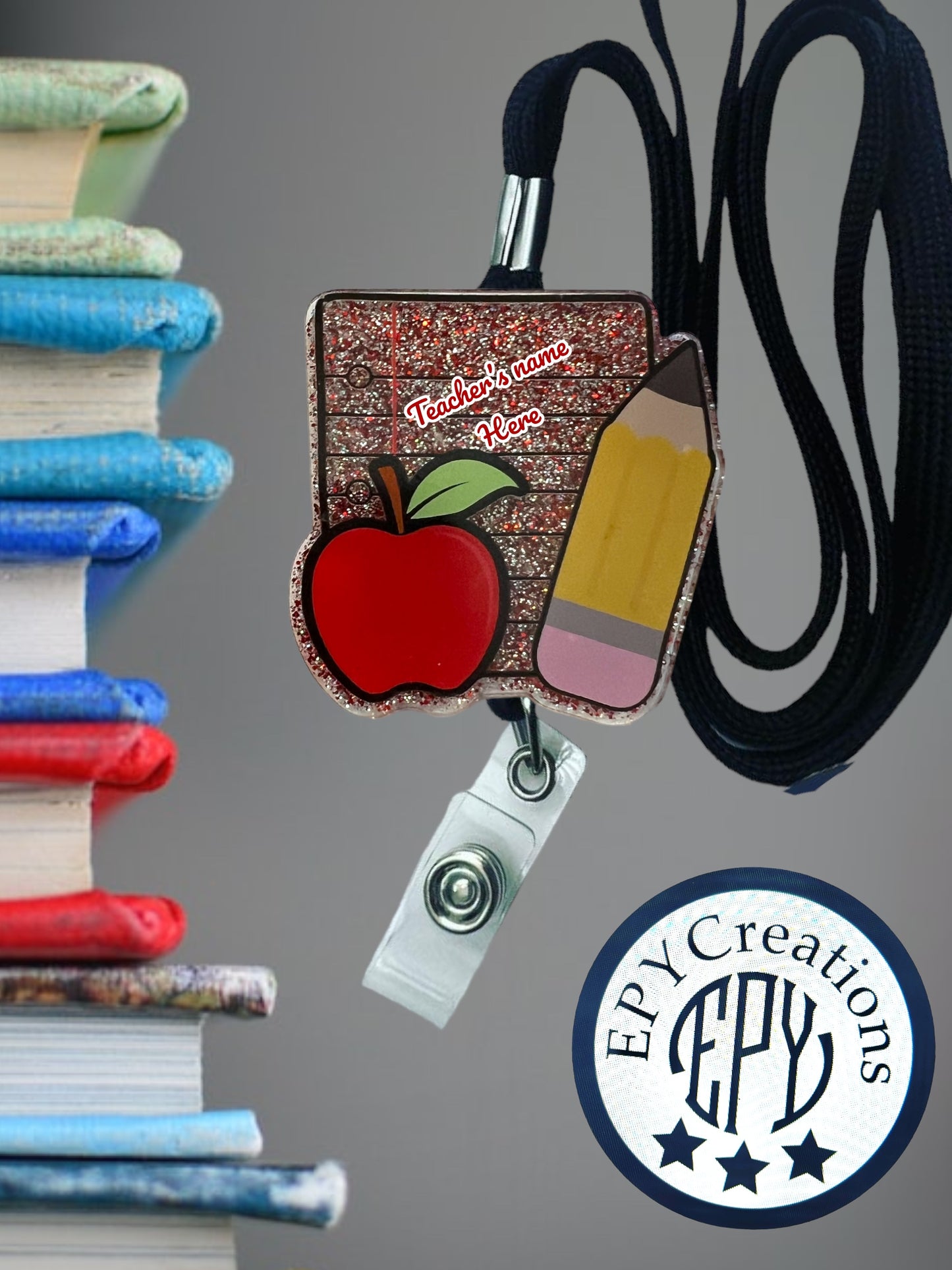 Teacher Notebook Acrylic