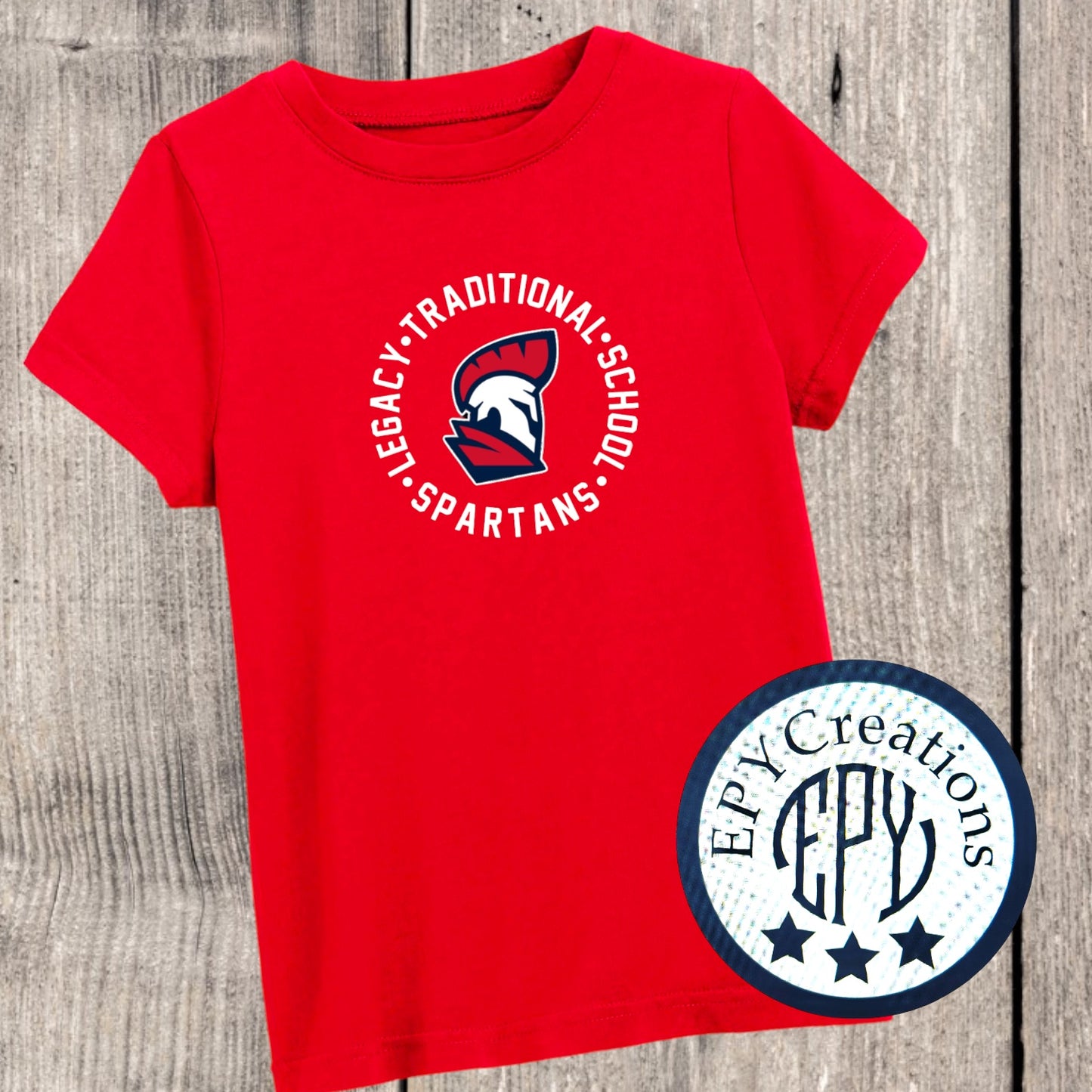 LTS Legacy Spartan Circle T Shirt