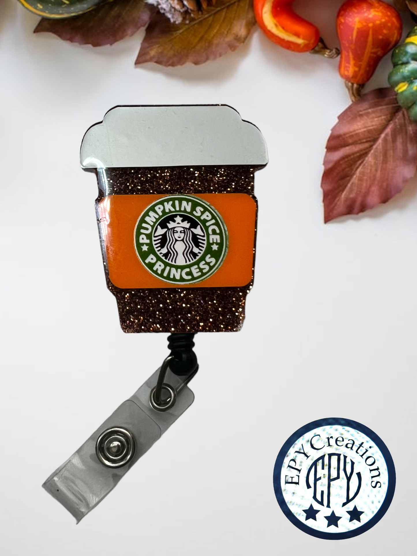 Pumpkin Spice Princess Coffee Acrylic