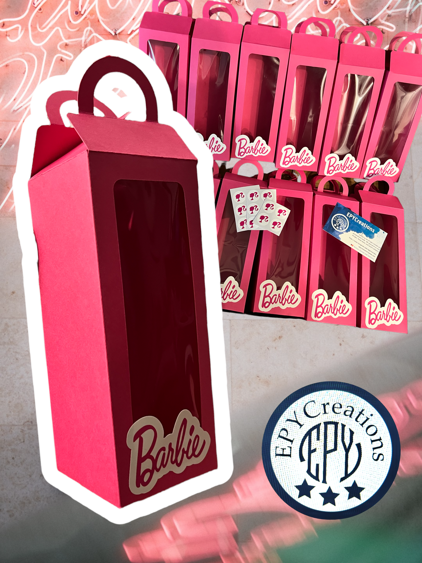 Cardstock Party Favor Boxes