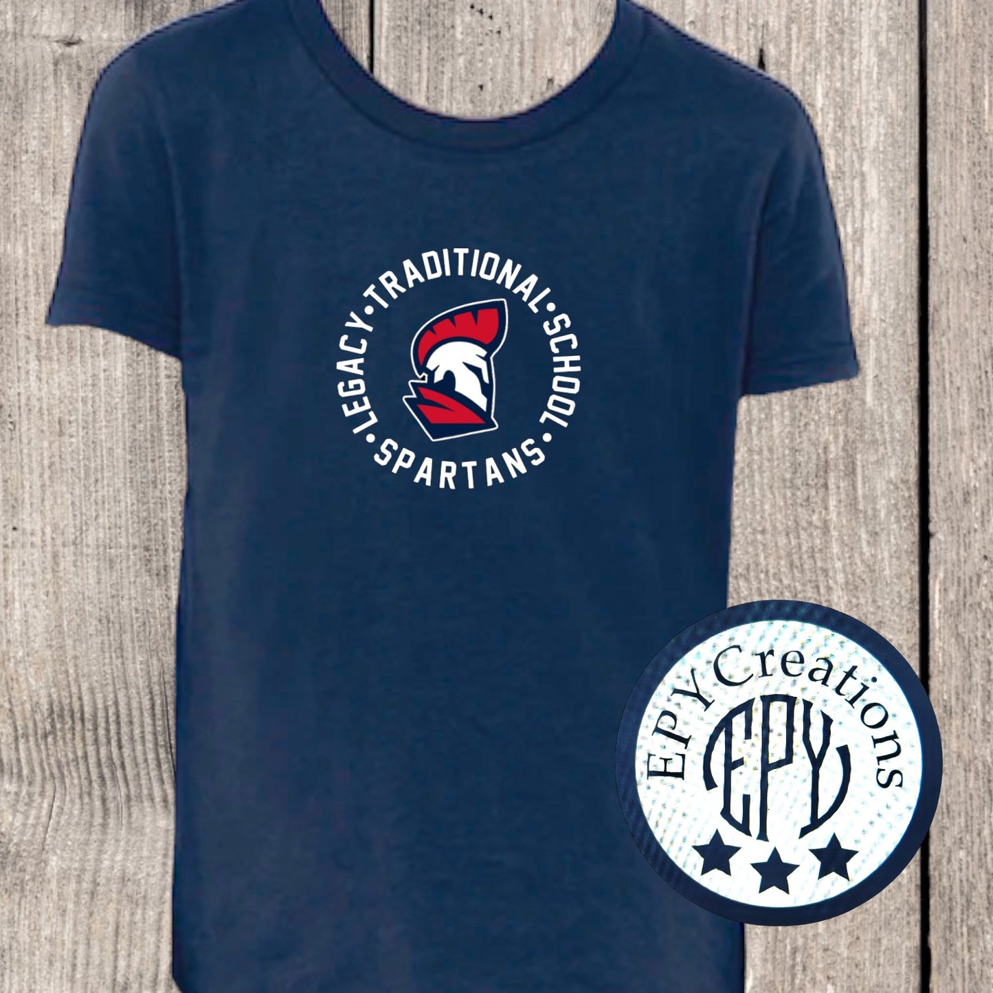 LTS Legacy Spartan Circle T Shirt