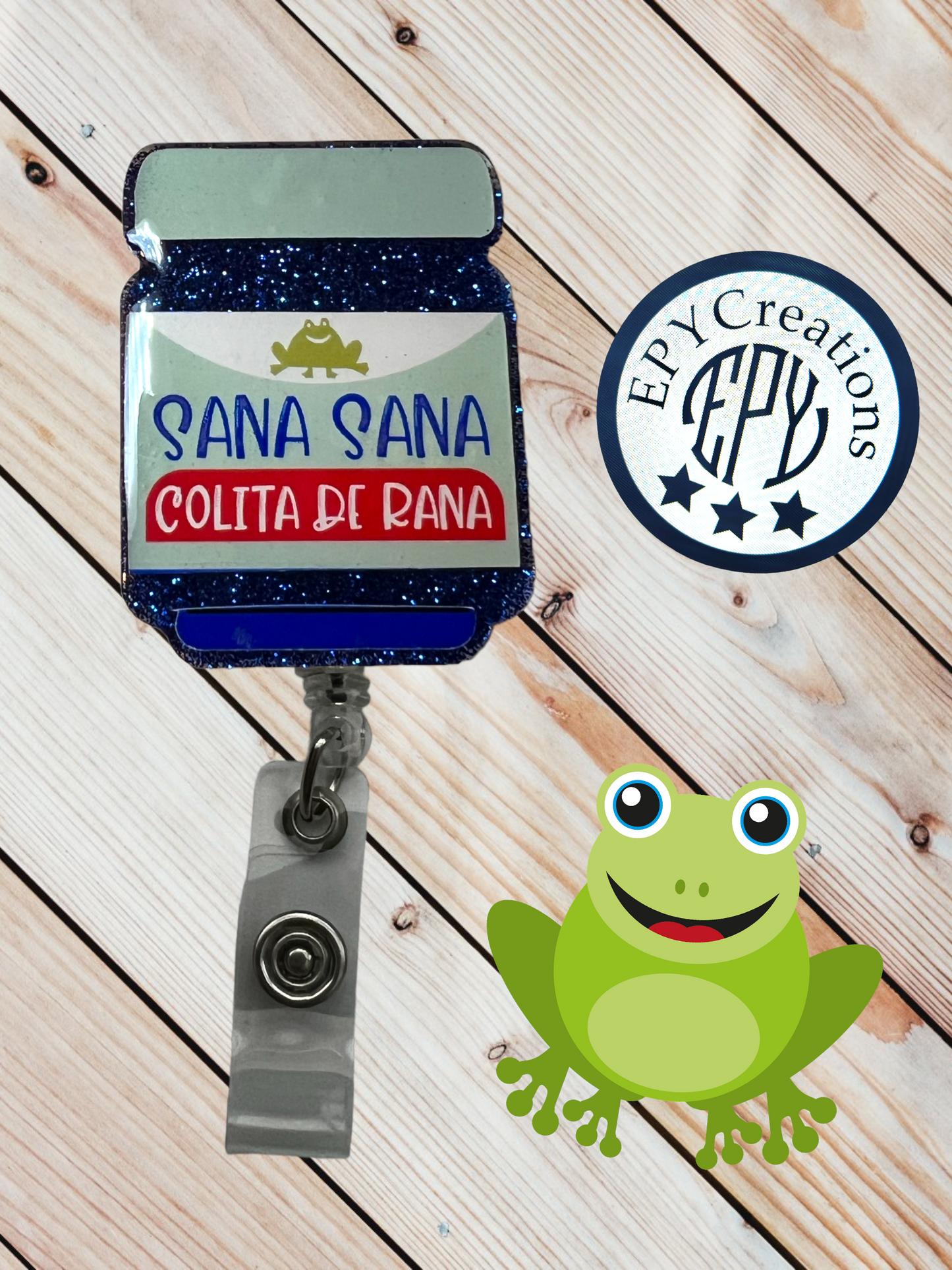 Sana Sana Frog Acrylic