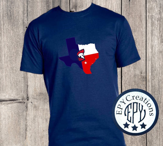 LTS Texas Tri Color Texas Short Sleeve